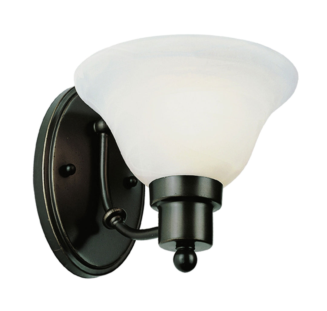 Perkins One Light Wall Sconce in Weathered Bronze - available from The Lighting Shoppe, trusted by Canadian homeowners