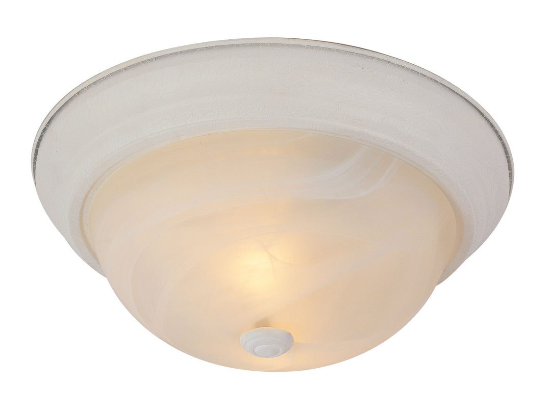 Browns Two Light Flushmount in Antique White - available from The Lighting Shoppe, trusted by Canadian homeowners