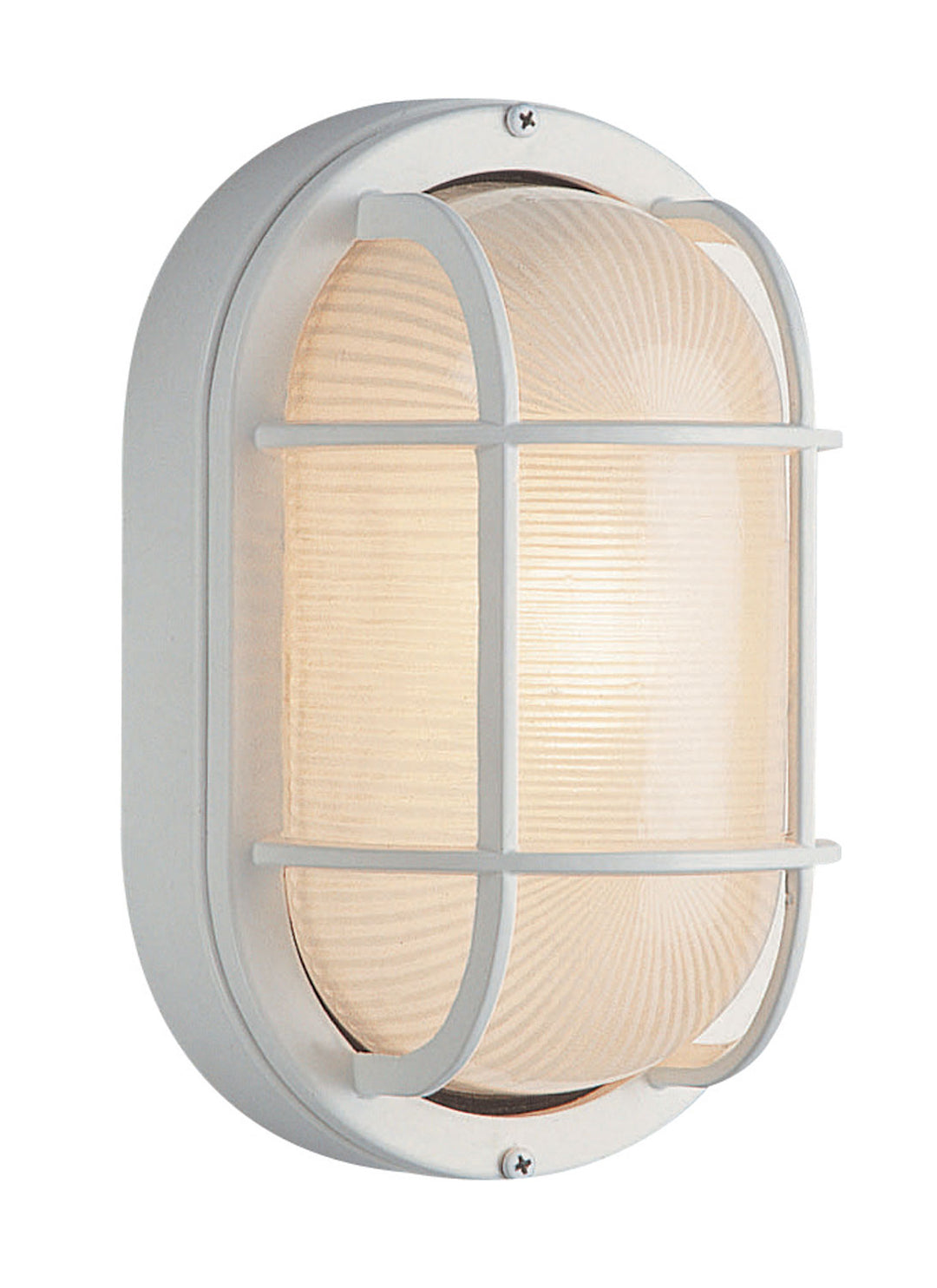 Aria One Light Bulkhead in White - available from The Lighting Shoppe, trusted by Canadian homeowners