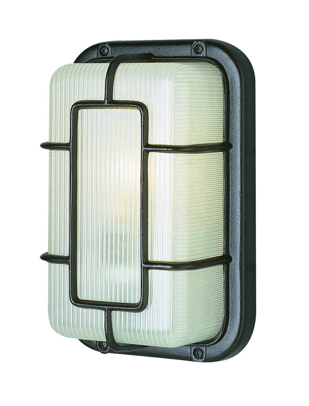 Walker One Light Bulkhead in Black - available from The Lighting Shoppe, trusted by Canadian homeowners