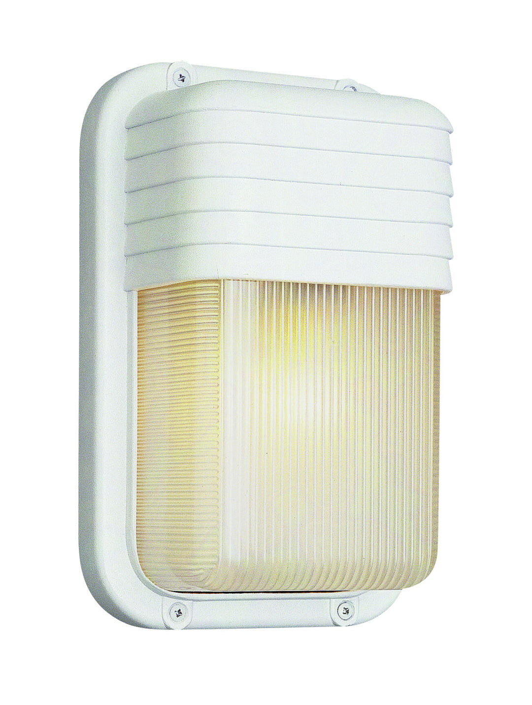 Mesa One Light Bulkhead in White - available from The Lighting Shoppe, trusted by Canadian homeowners