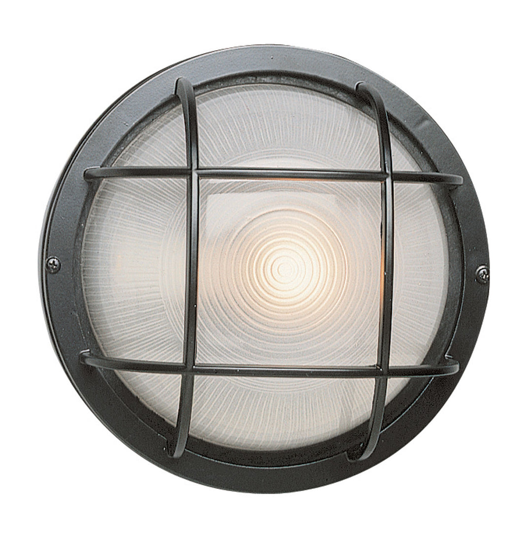 Aria One Light Bulkhead in Black - available from The Lighting Shoppe, trusted by Canadian homeowners