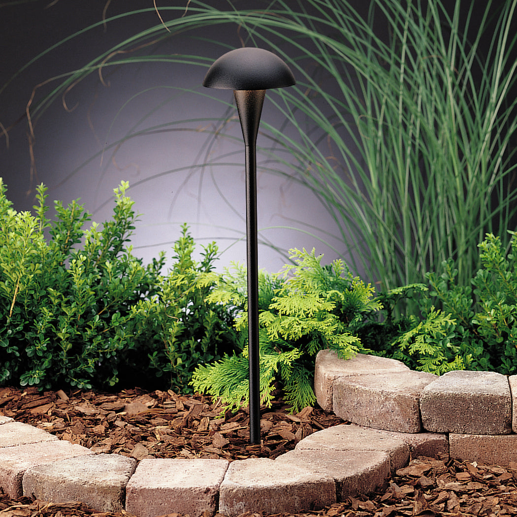 Kichler Canada - 15323BKT - One Light Path & Spread - Eclipse - Textured Black