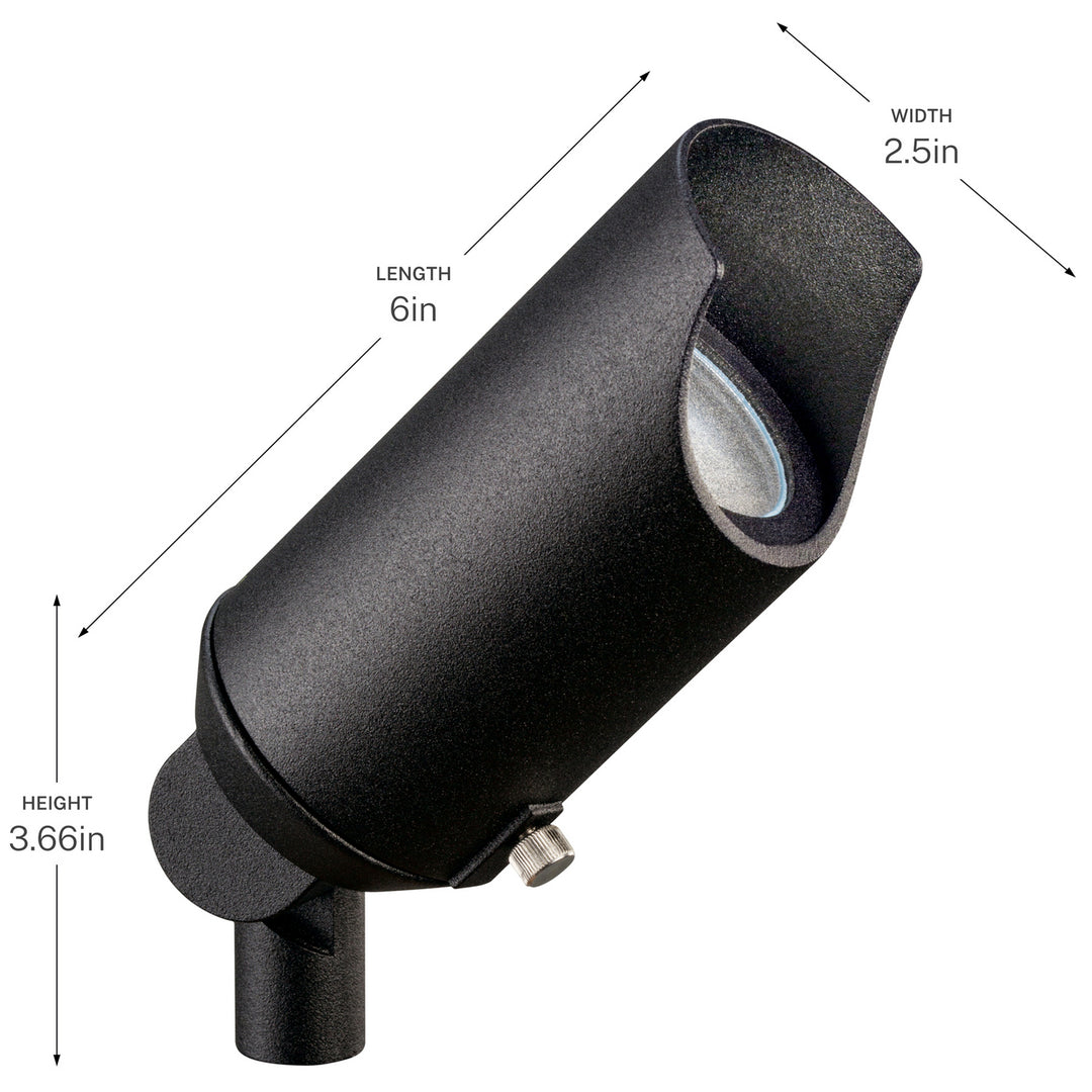 Kichler Canada - 15384BKT - One Light Accent - Textured Black