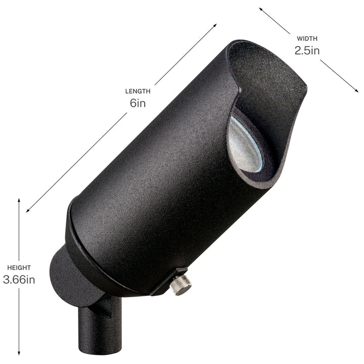 Kichler Canada - 15384BKT - One Light Accent - Textured Black