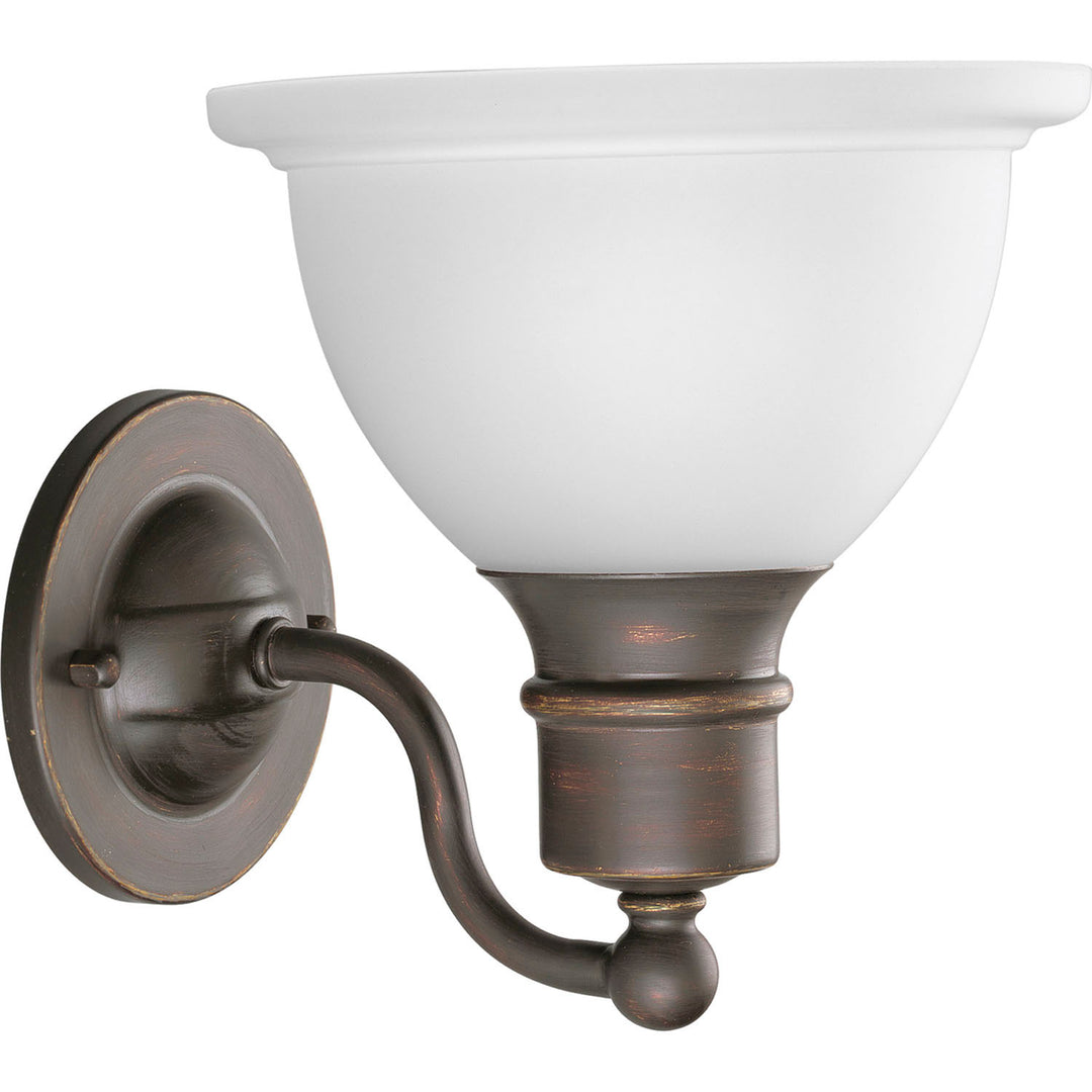 Madison One Light Bath Bracket in Antique Bronze - available from The Lighting Shoppe, trusted by Canadian homeowners