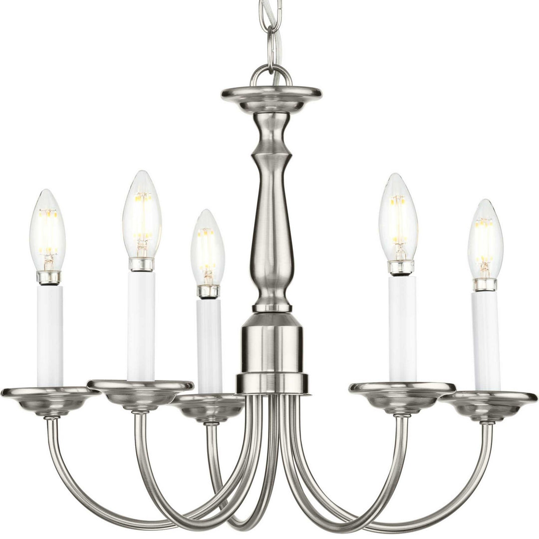 Progress Canada - P4009-09 - Five Light Chandelier - Five Light - Brushed Nickel