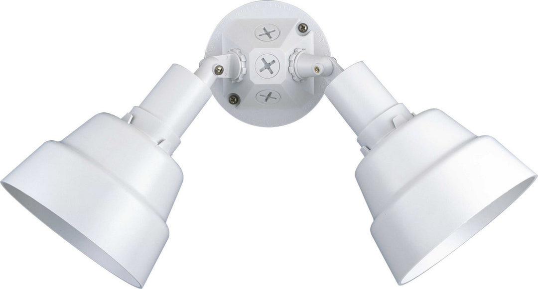 Progress Canada - P5212-30 - Two Light Adjustable Swivel Flood Light - Par Lampholder - White