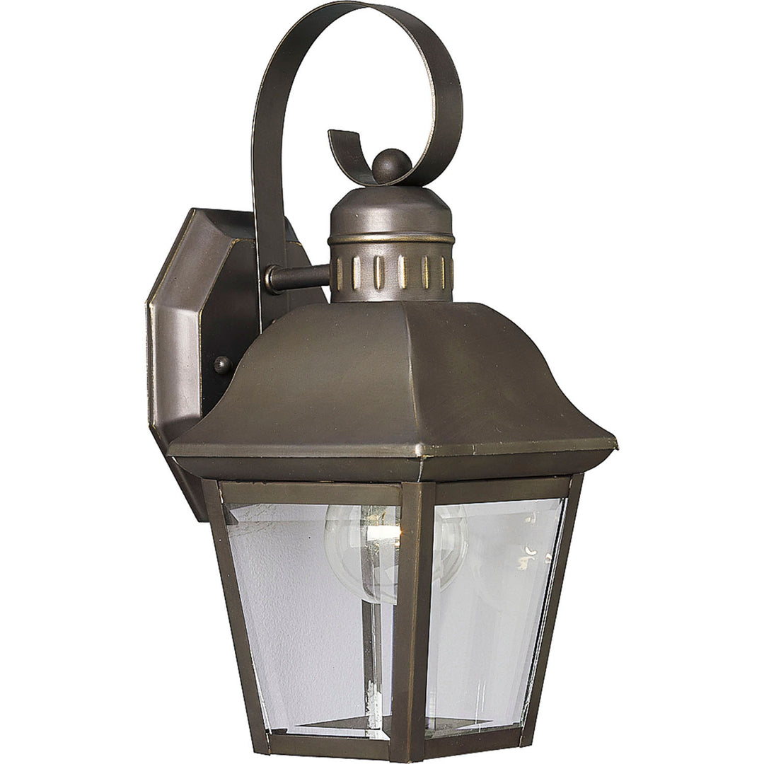 Andover One Light Wall Lantern in Antique Bronze - available from The Lighting Shoppe, trusted by Canadian homeowners
