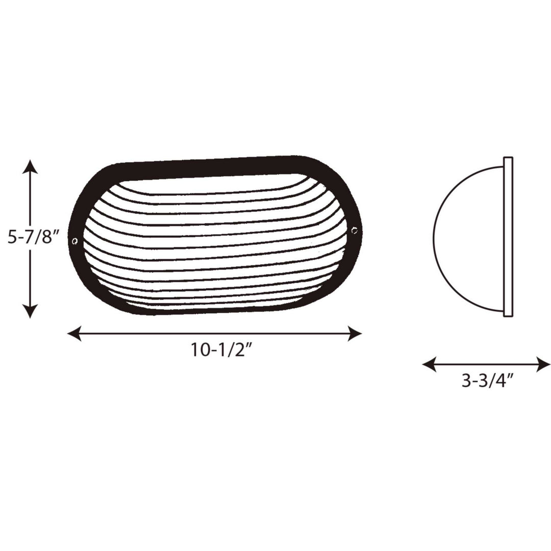 Progress Canada - P5704-30 - One Light Wall Lantern - Polycarbonate Outdoor - White
