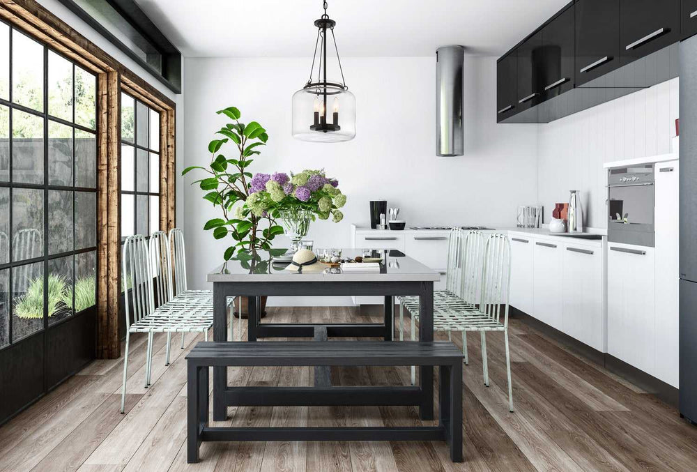 Akron Three Light Pendant in English Bronze Savoy House