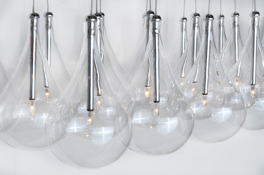 ET2 - E20118-18 - LED Pendant - Larmes - Polished Chrome
