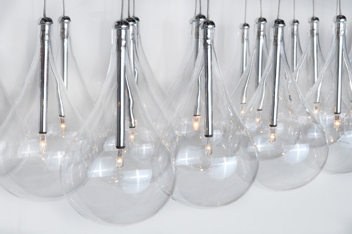 ET2 - E20118-18 - LED Pendant - Larmes - Polished Chrome