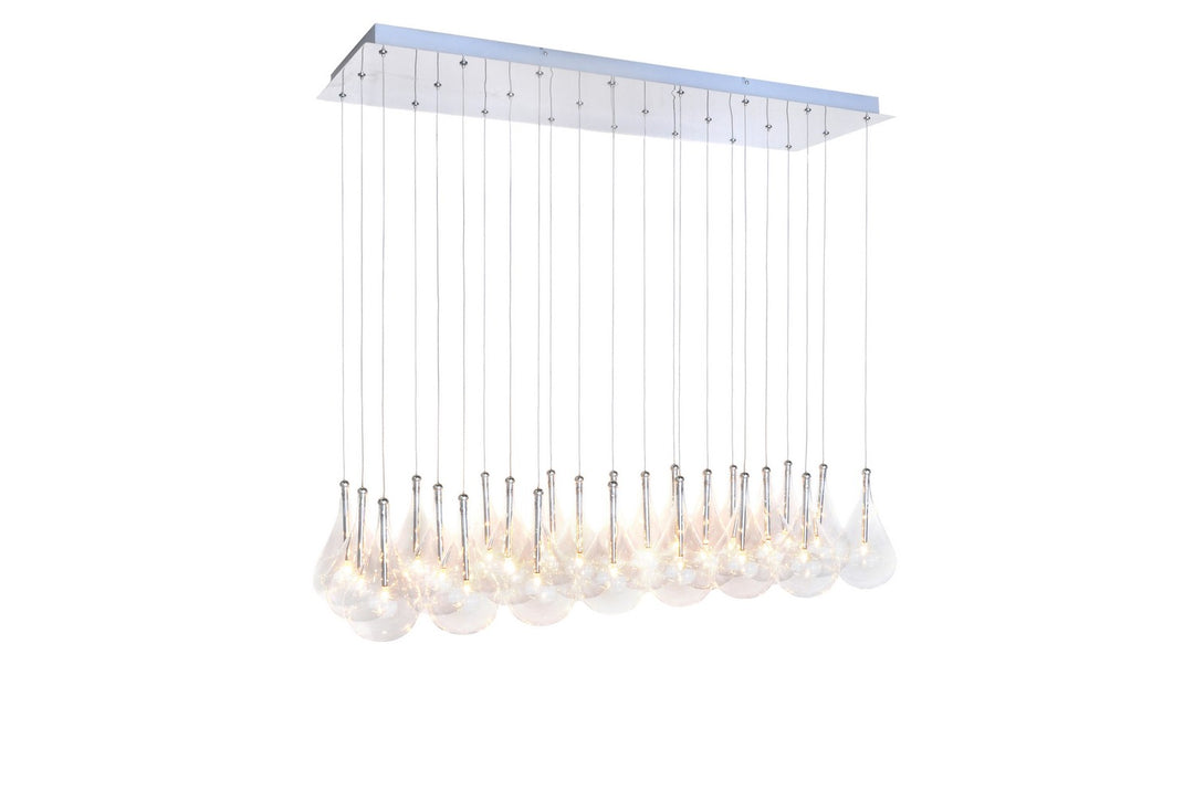 ET2 - E20118-18 - LED Pendant - Larmes - Polished Chrome