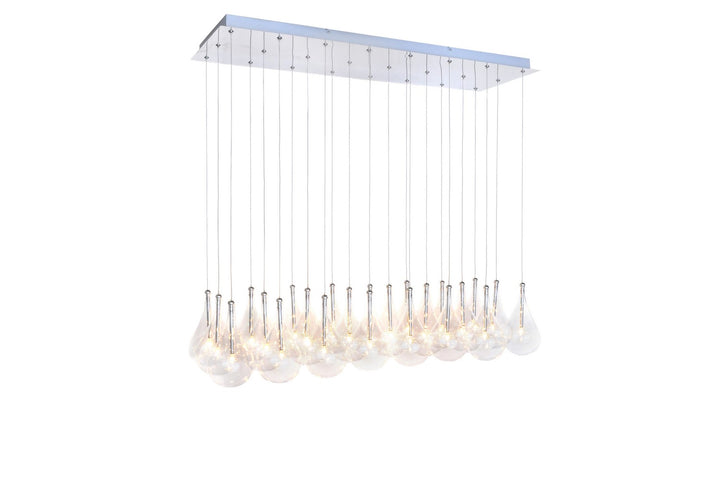 ET2 - E20118-18 - LED Pendant - Larmes - Polished Chrome