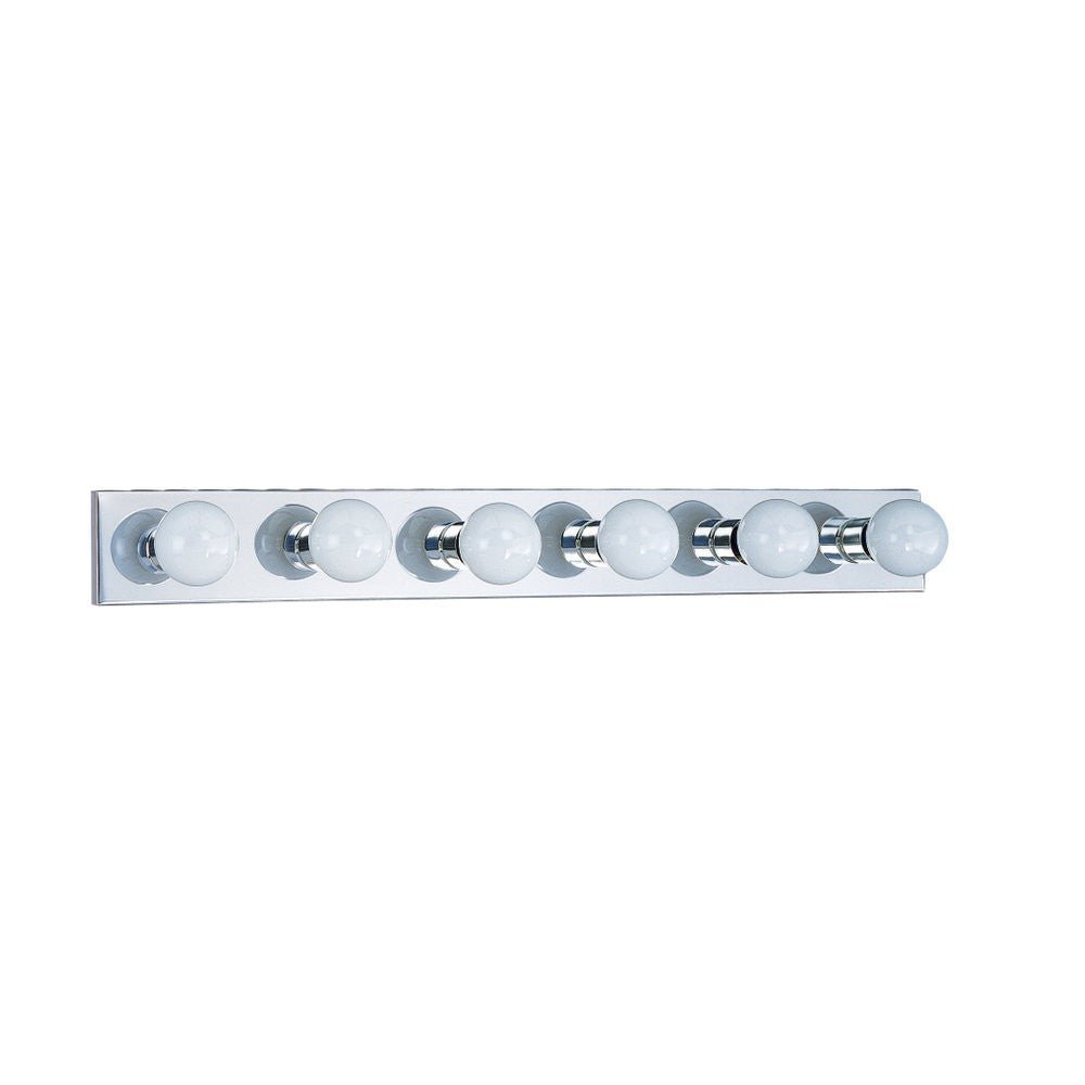 Generation Lighting Canada - 4739-05 - Six Light Wall / Bath - Center Stage - Chrome