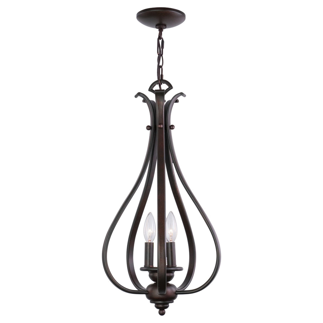 Monrovia Three Light Pendant in Royal Bronze