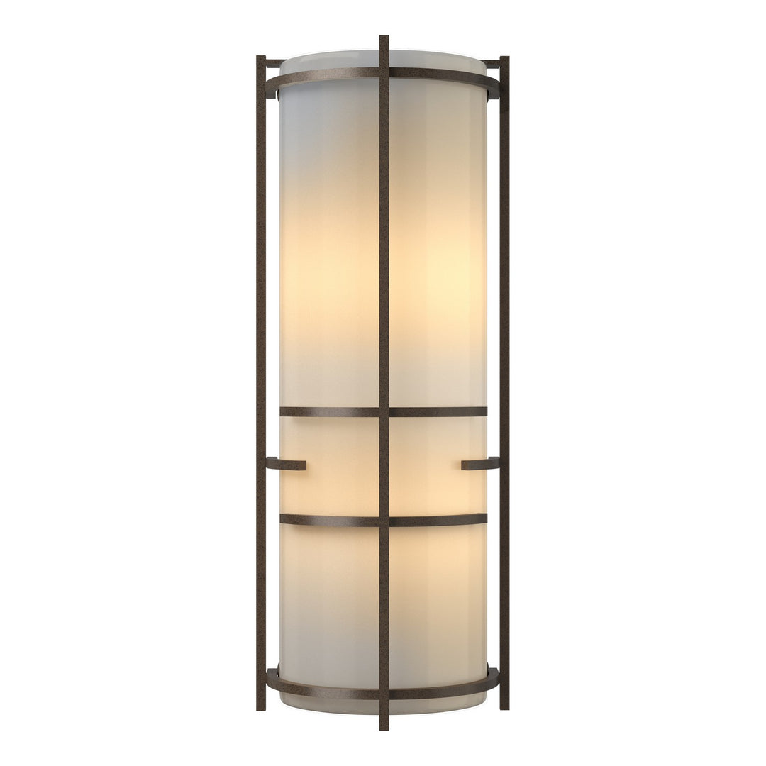 Hubbardton Forge Canada - 205910-SKT-05-CC0412 - Two Light Wall Sconce - Banded - Bronze