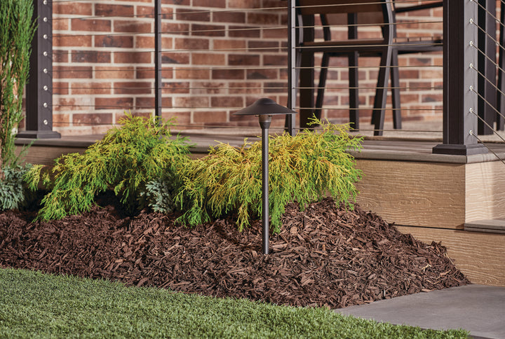 Kichler Canada - 15310BKT - One Light Path & Spread - Textured Black