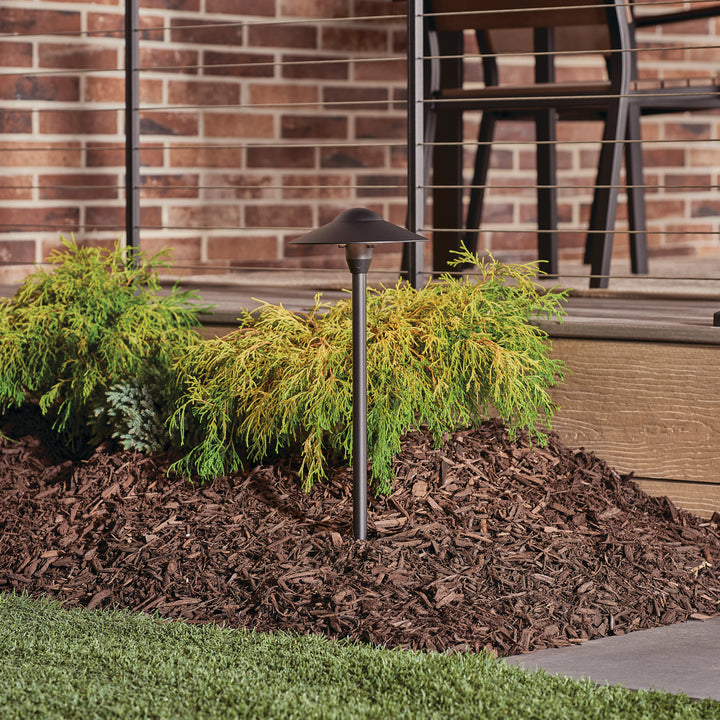 Kichler Canada - 15310BKT - One Light Path & Spread - Textured Black