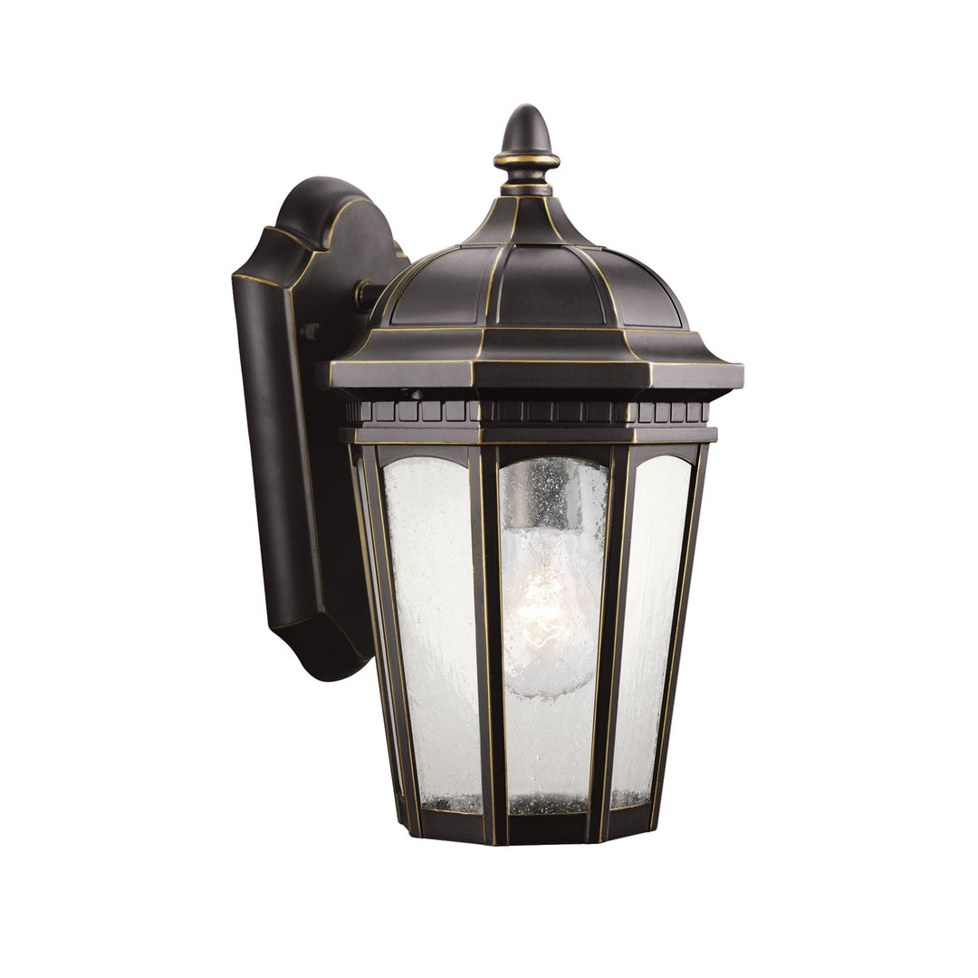Kichler Canada - 9032RZ - One Light Outdoor Wall Mount - Courtyard - Rubbed Bronze