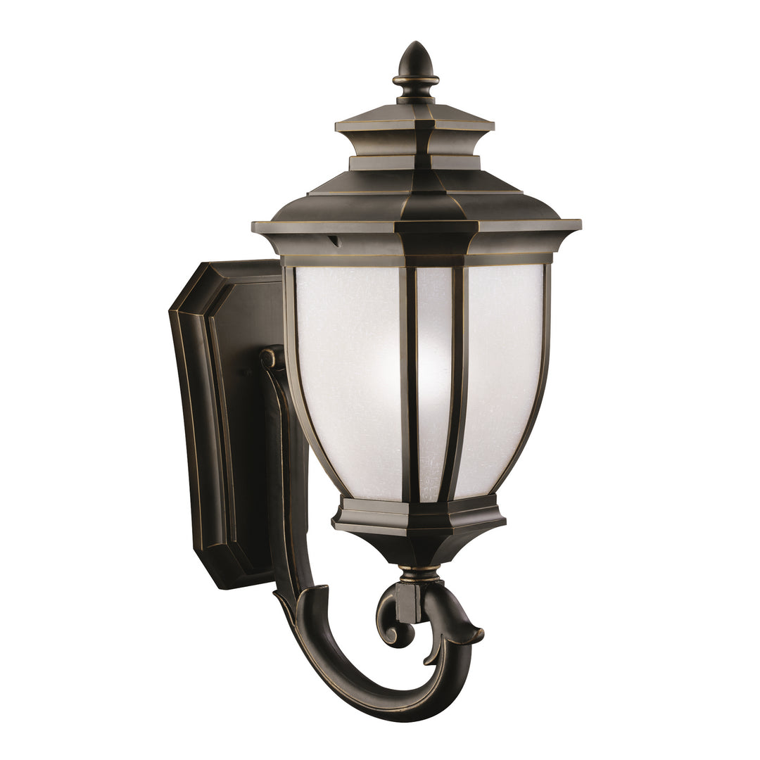Kichler Canada - 9043RZ - One Light Outdoor Wall Mount - Salisbury - Rubbed Bronze