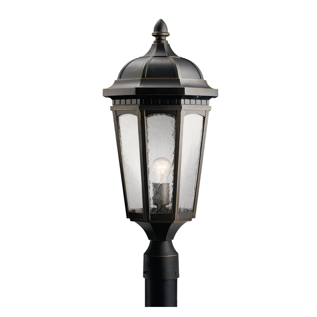Kichler Canada - 9532RZ - One Light Outdoor Post Mount - Courtyard - Rubbed Bronze