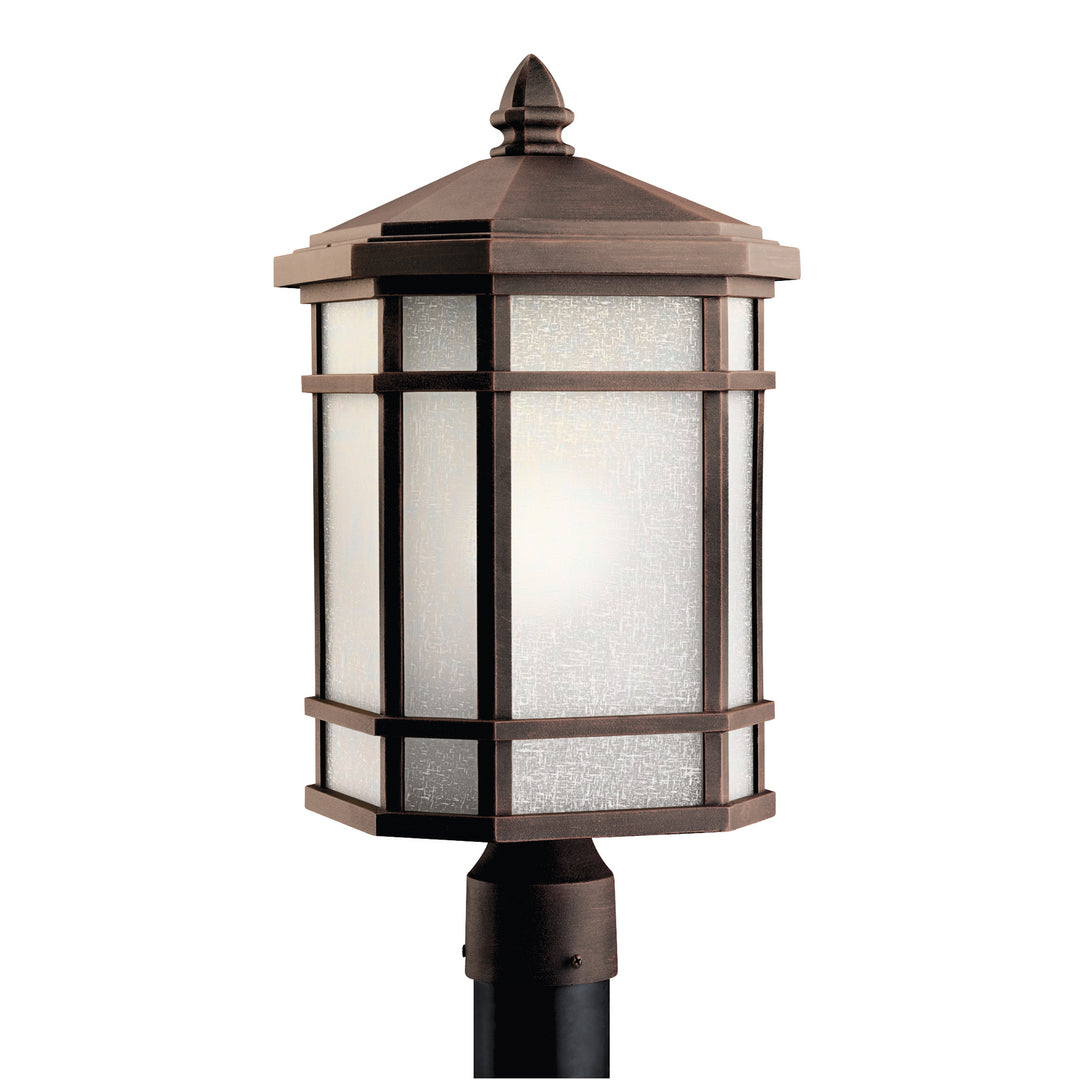Kichler Canada - 9902PR - One Light Outdoor Post Mount - Cameron - Prairie Rock
