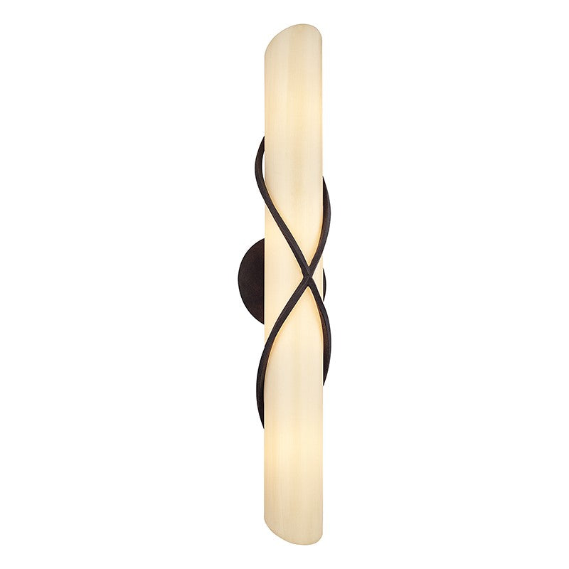 Roxbury Four Light Bath and Vanity in Textured Iron - available from The Lighting Shoppe, trusted by Canadian homeowners