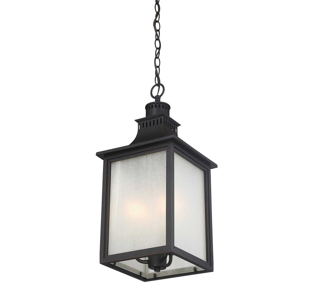Savoy House - 5-256-13 - Three Light Hanging Lantern - Monte Grande - English Bronze