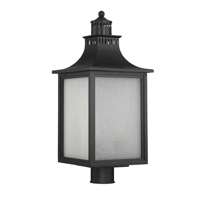 Savoy House - 5-255-13 - Three Light Post Lantern - Monte Grande - English Bronze
