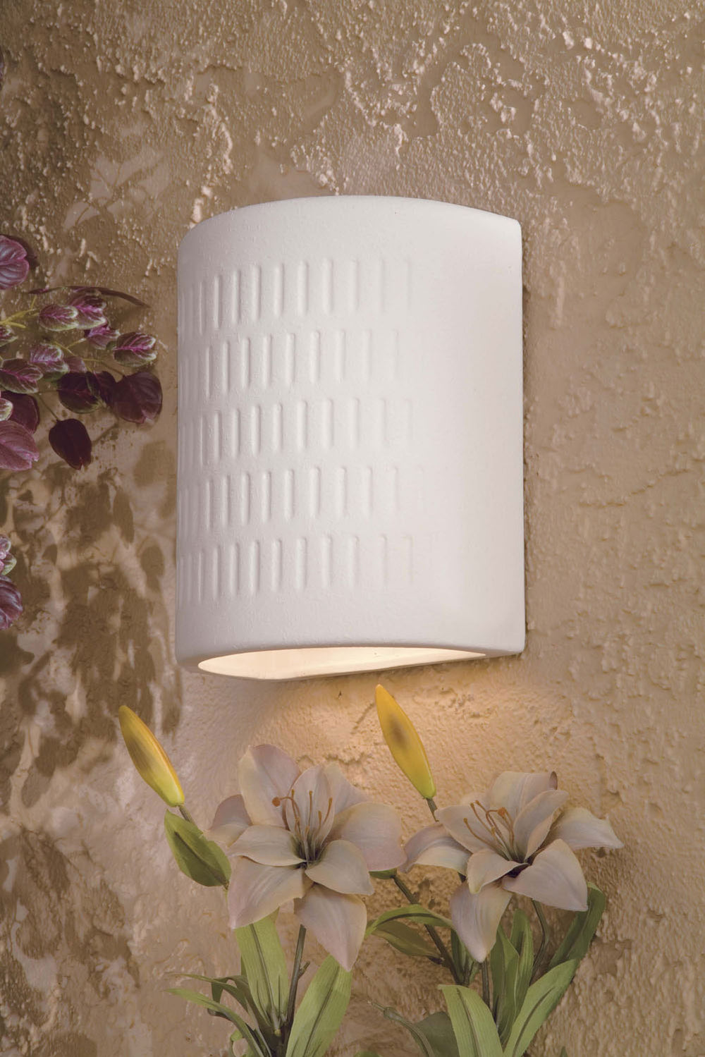 Minka-Lavery - 564-1 - One Light Wall Sconce - White Ceramic