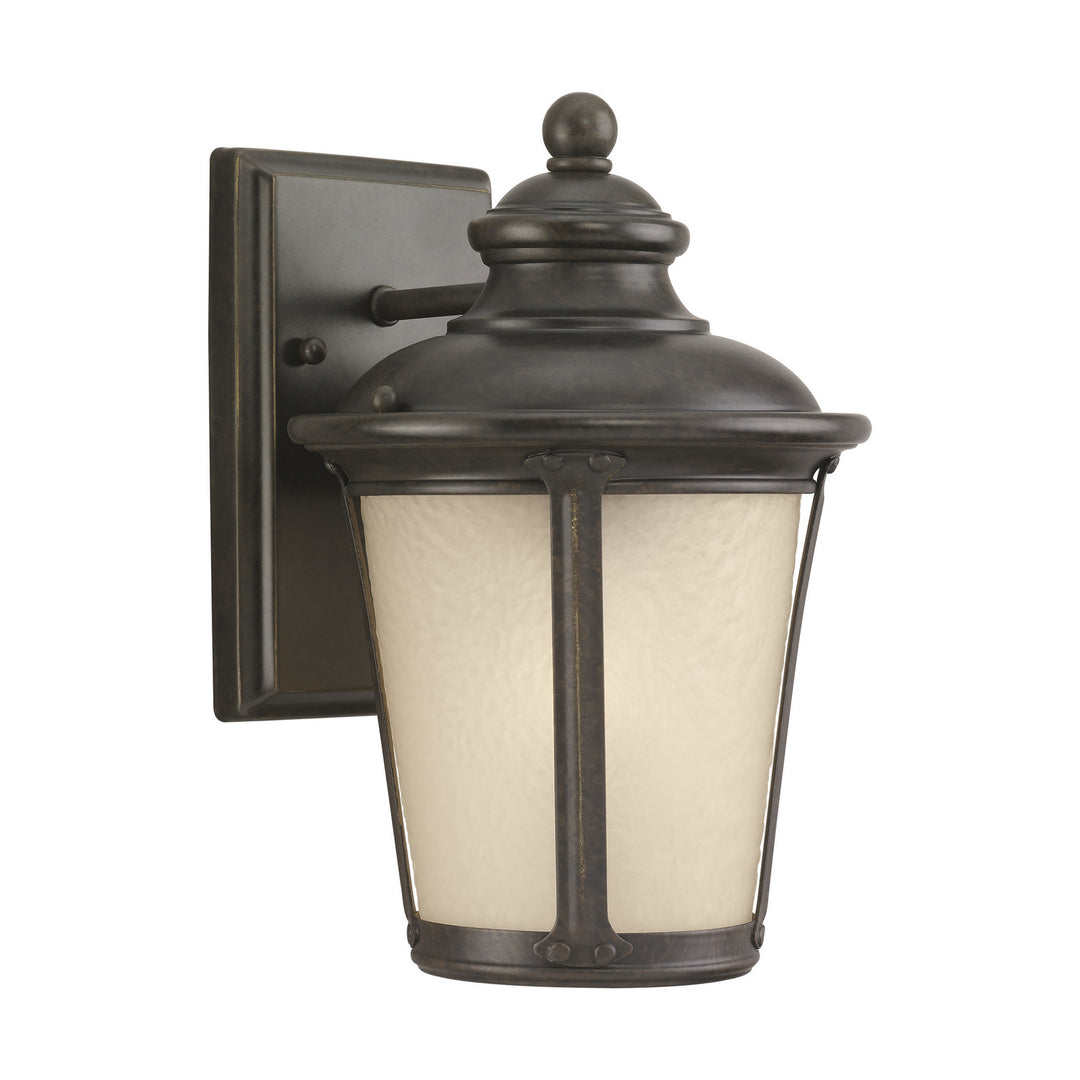 Cape May One Light Outdoor Wall Lantern in Burled Iron - available from The Lighting Shoppe, trusted by Canadian homeowners
