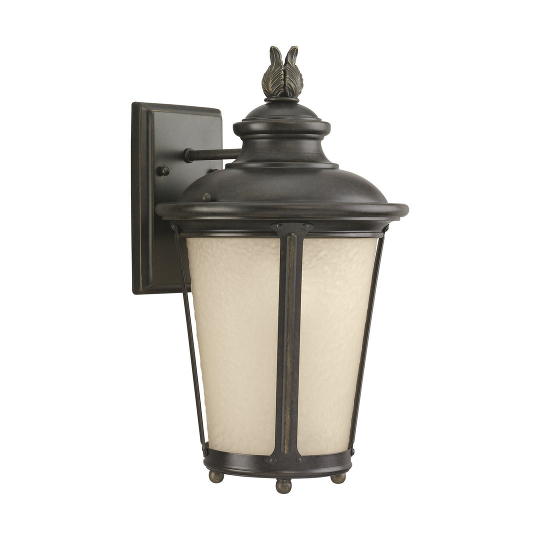 Cape May One Light Outdoor Wall Lantern in Burled Iron - available from The Lighting Shoppe, trusted by Canadian homeowners