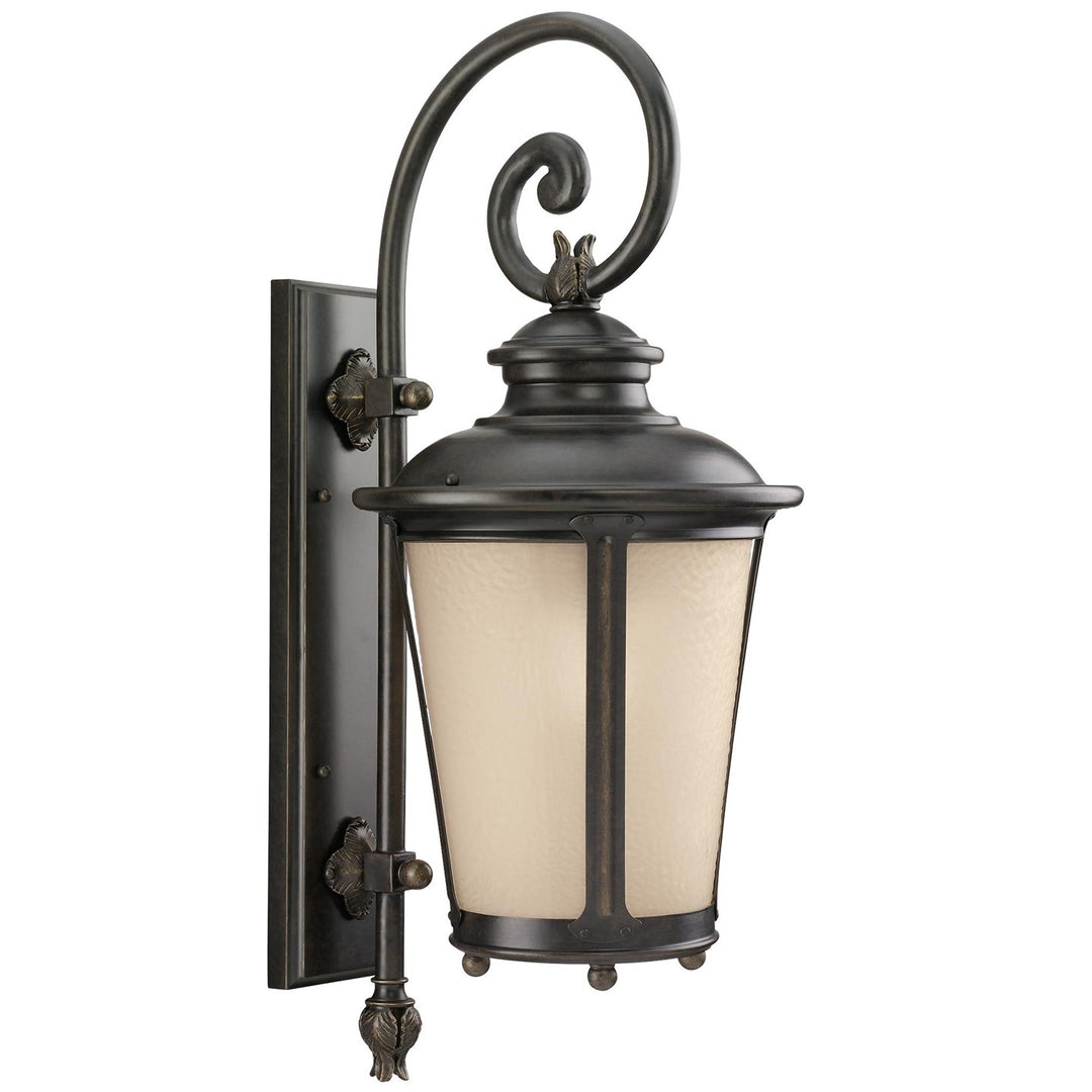 Cape May One Light Outdoor Wall Lantern in Burled Iron - available from The Lighting Shoppe, trusted by Canadian homeowners