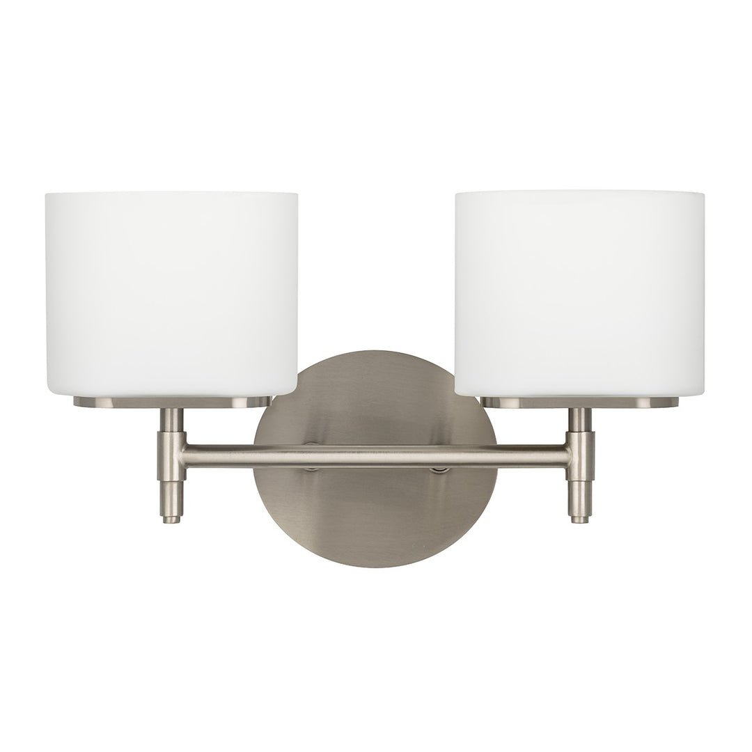 Trinity LED Bath Bracket in Satin Nickel - available from The Lighting Shoppe, trusted by Canadian homeowners