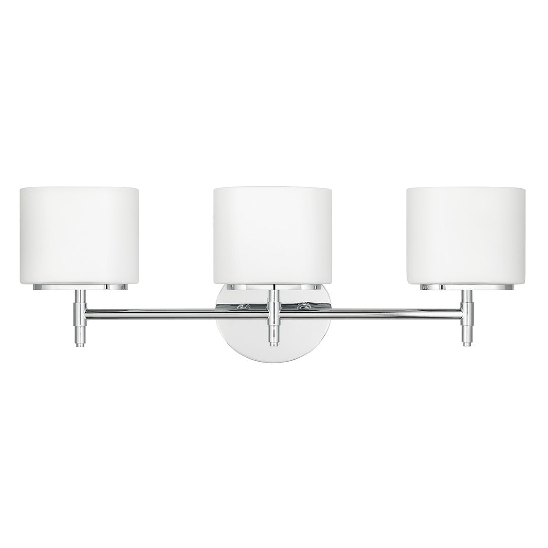 Trinity LED Bath Bracket in Polished Chrome - available from The Lighting Shoppe, trusted by Canadian homeowners