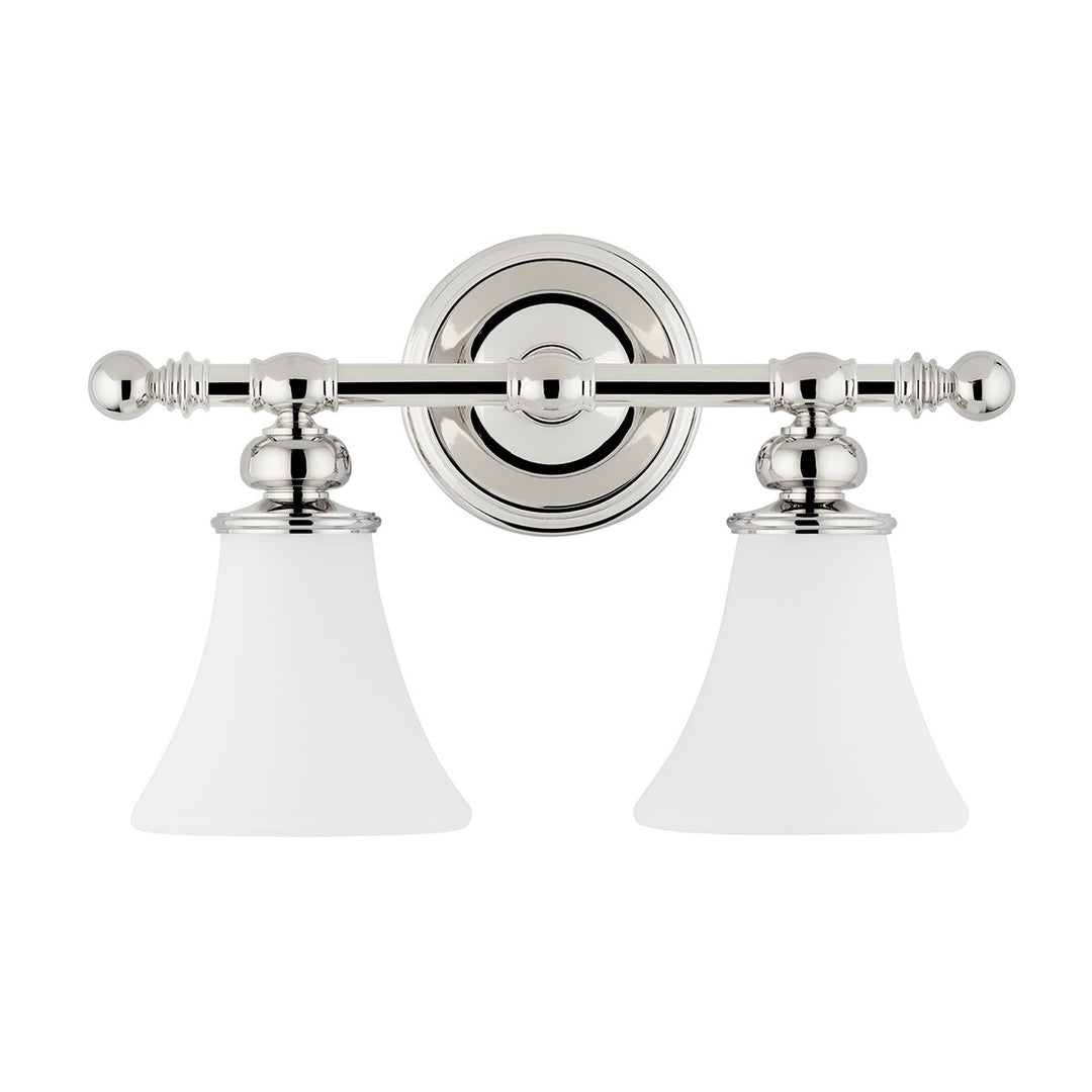 Hudson Valley Canada - 4502-PN - Two Light Bath Bracket - Weston - Polished Nickel