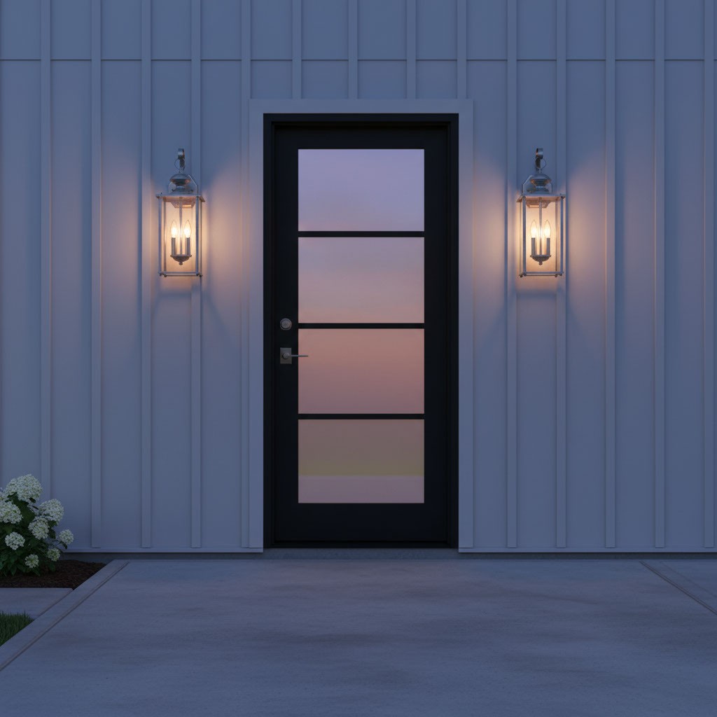 Generation Lighting Canada - 8468-965 - Two Light Outdoor Wall Lantern - Jamestowne - Antique Brushed Nickel