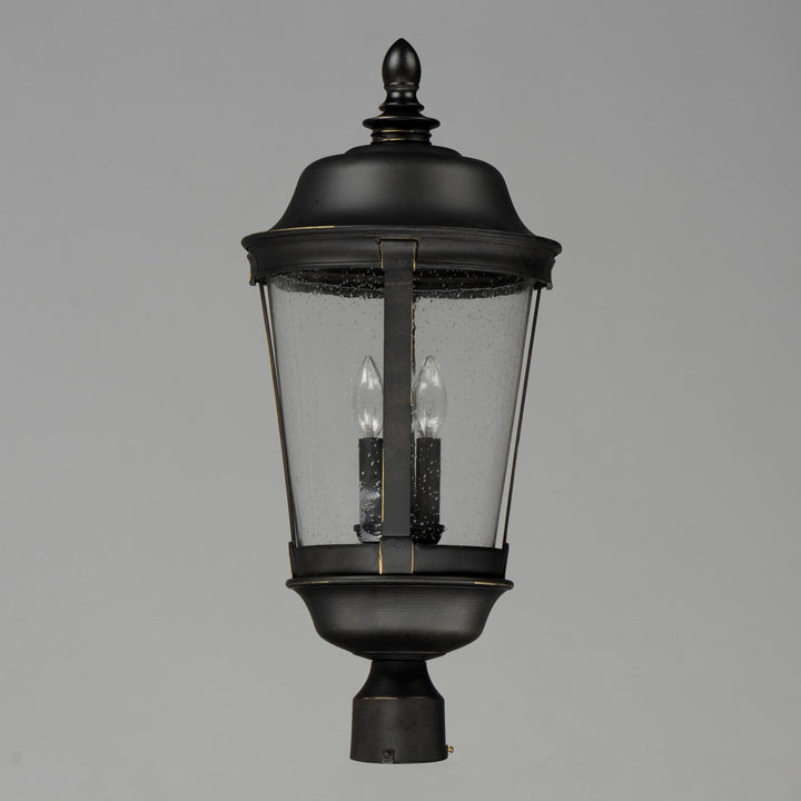 Maxim - 3022CDBZ - Three Light Outdoor Pole/Post Lantern - Dover DC - Bronze