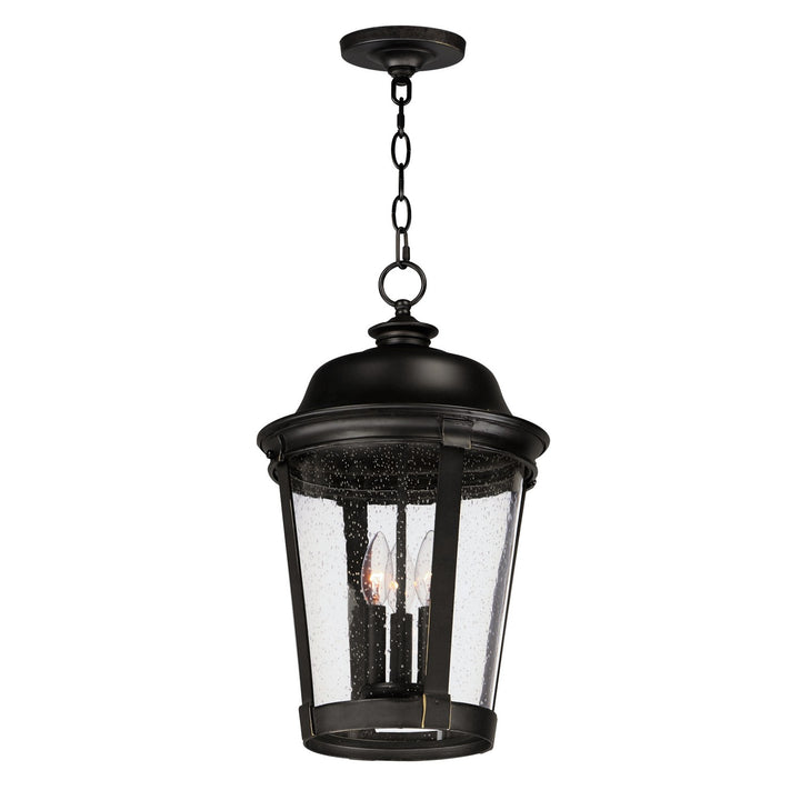 Maxim - 3029CDBZ - Three Light Outdoor Hanging Lantern - Dover DC - Bronze