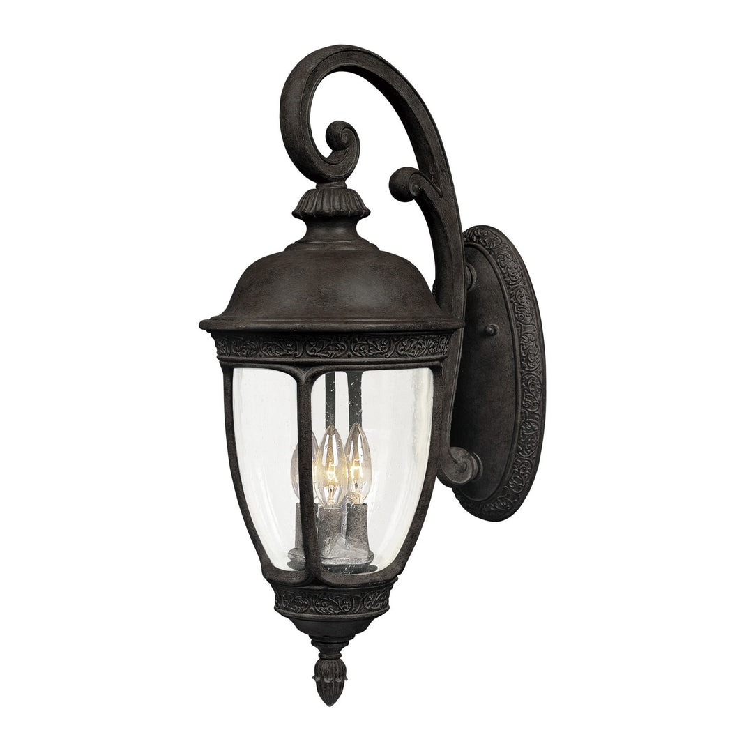 Maxim - 3466CDSE - Three Light Outdoor Wall Lantern - Knob Hill DC - Sienna