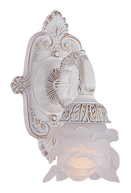 Paris Market One Light Wall Sconce in Antique White - available from The Lighting Shoppe, trusted by Canadian homeowners