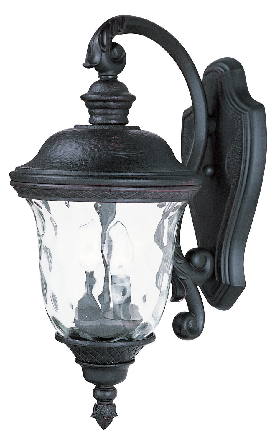 Maxim - 3496WGOB - Two Light Outdoor Wall Lantern - Carriage House DC - Oriental Bronze