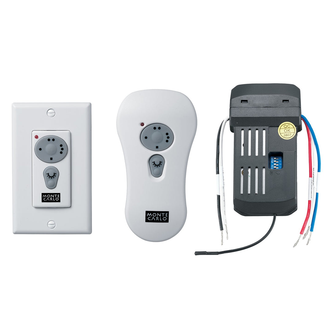 Universal Wall/Hand-Held Remote Control Kit in White - available from The Lighting Shoppe, trusted by Canadian homeowners