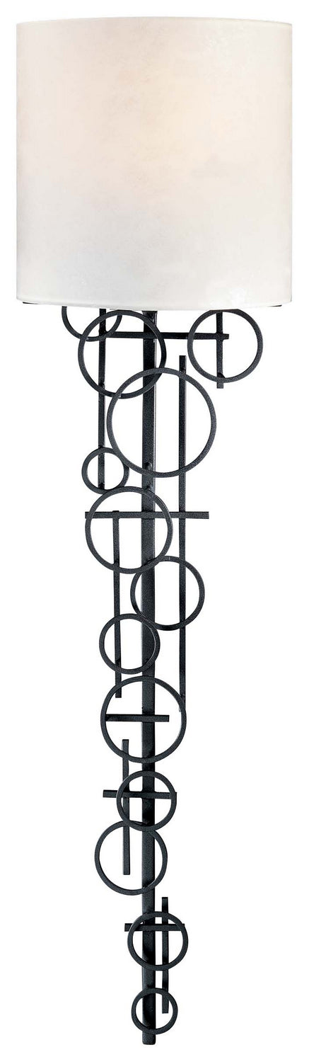 George Kovacs One Light Wall Sconce in Sand Coal Black - available from The Lighting Shoppe, trusted by Canadian homeowners