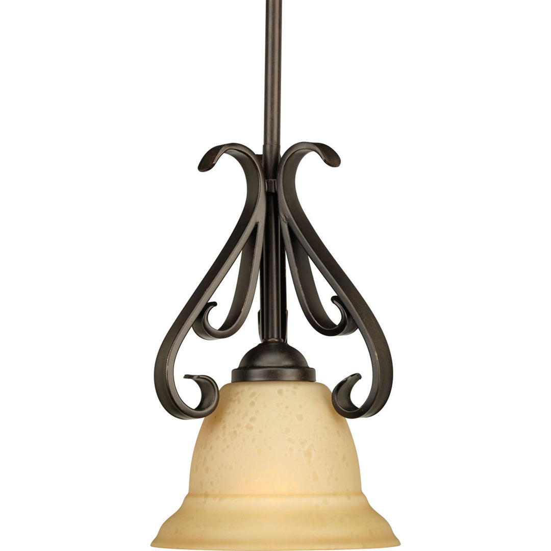 Torino One Light Pendant in Forged Bronze - available from The Lighting Shoppe, trusted by Canadian homeowners