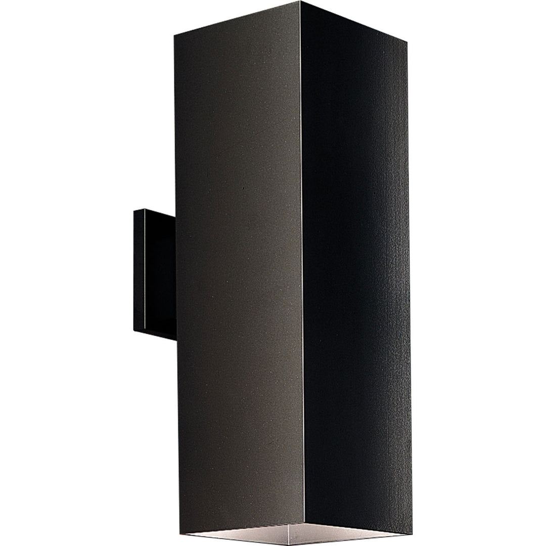 Square Two Light Wall Lantern in Black - available from The Lighting Shoppe, trusted by Canadian homeowners