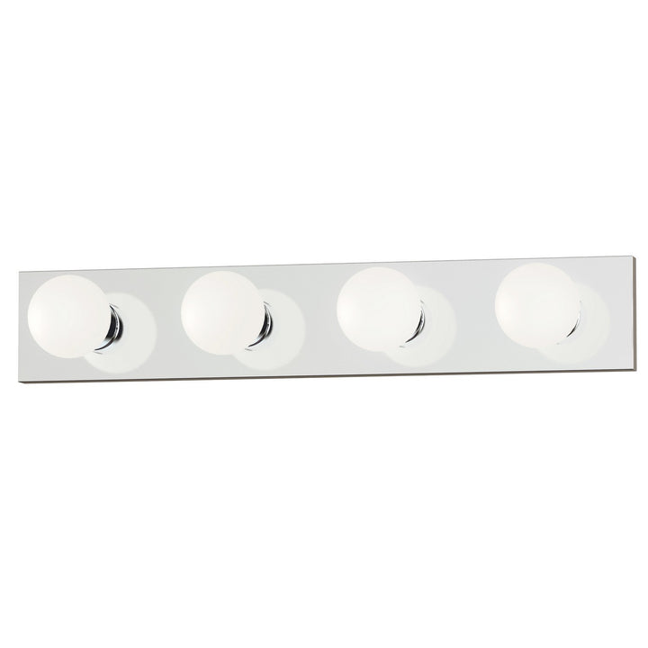 Maxim - 4454PC - Four Light Bath Vanity - Essentials - 445x - Polished Chrome