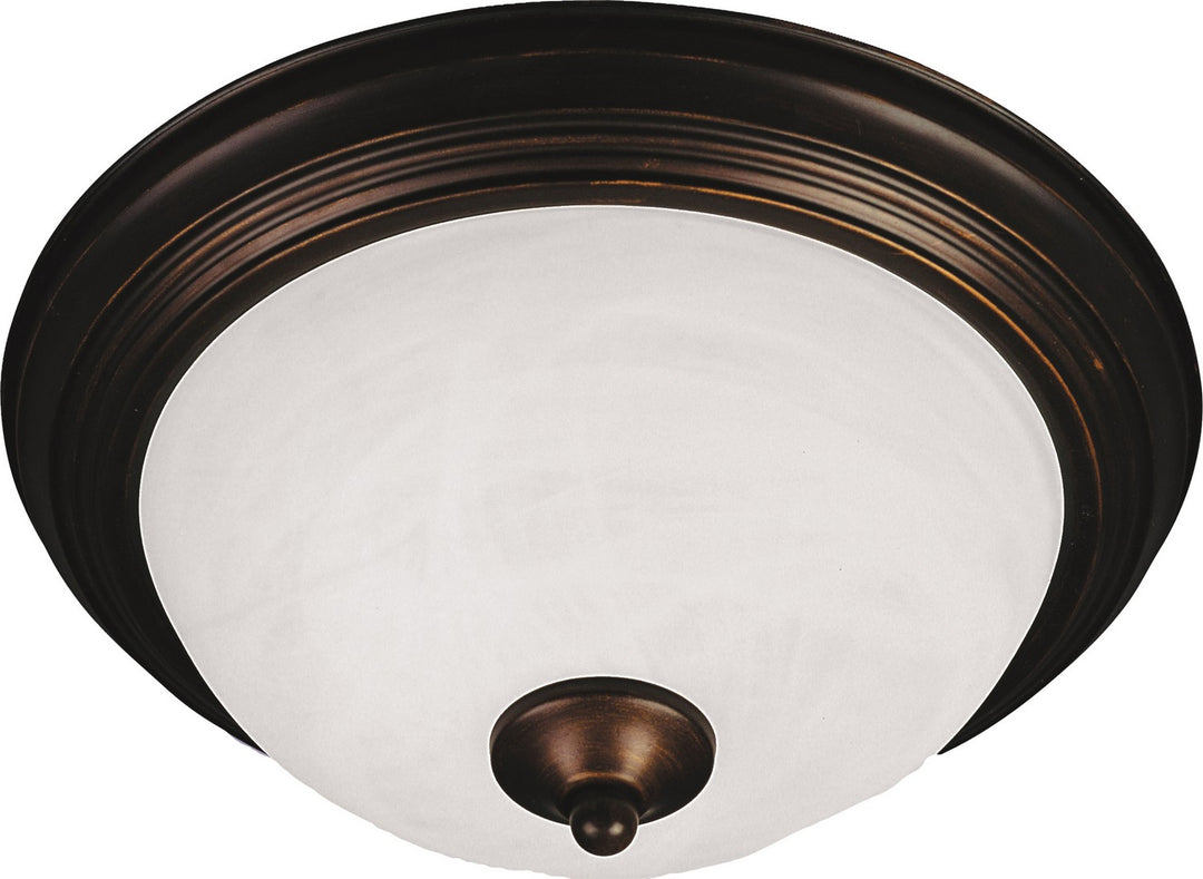 Maxim - 5842MROI - Three Light Flush Mount - Essentials - 584x - Oil Rubbed Bronze